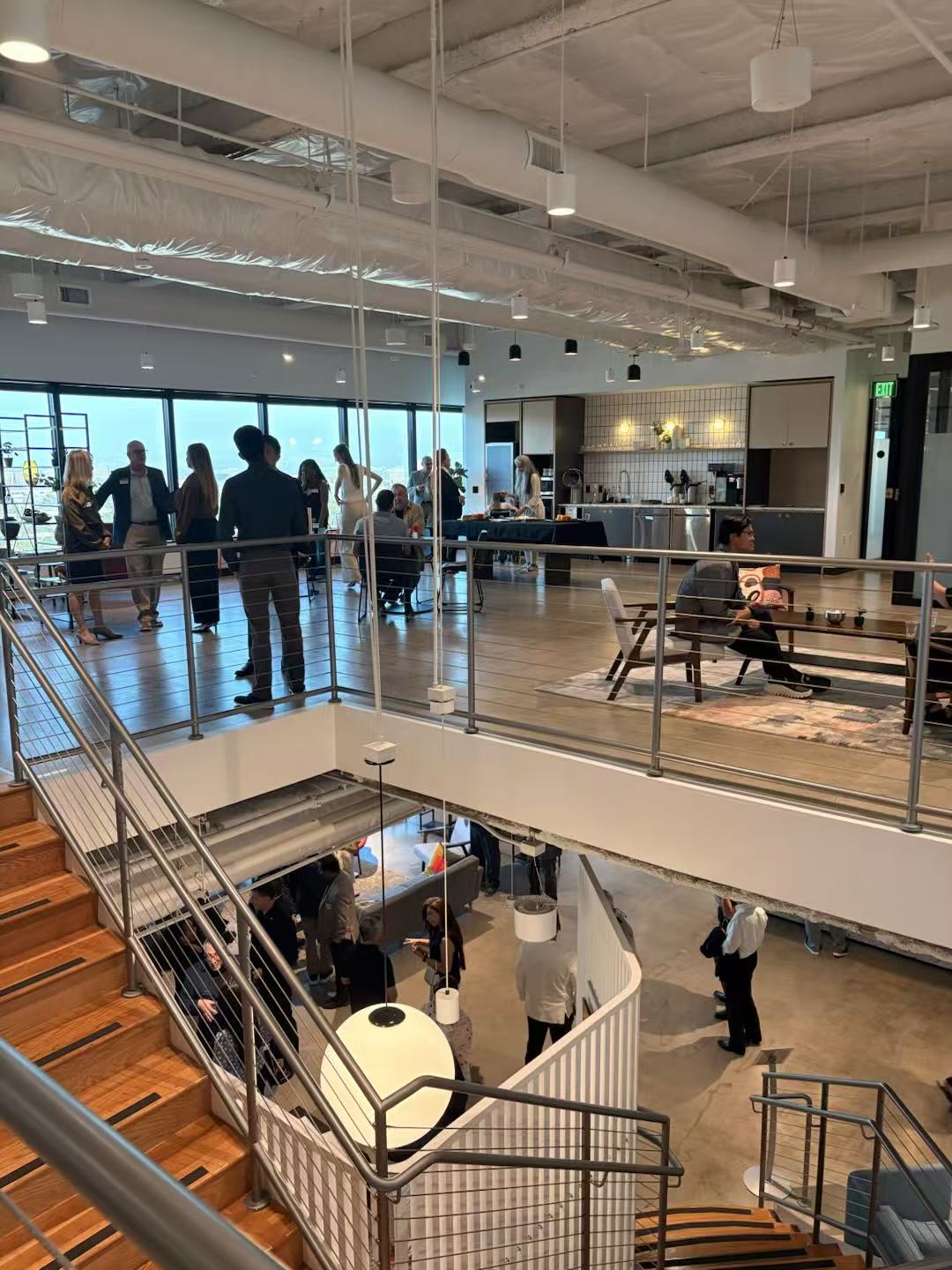 Networking lounge